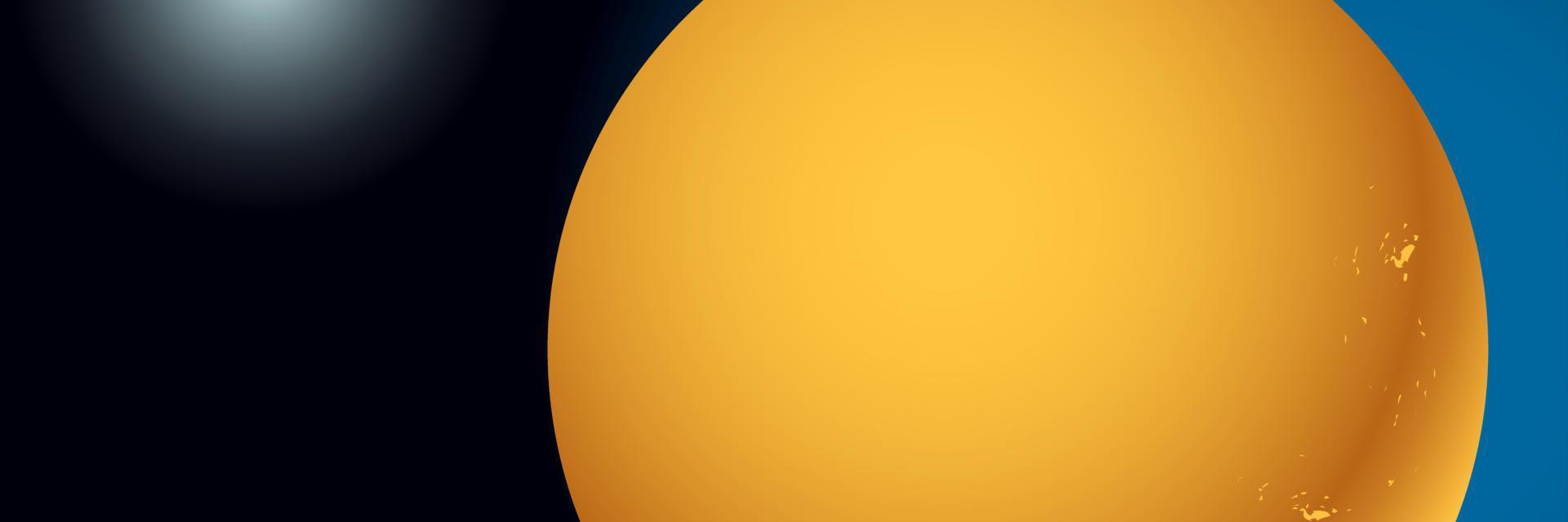 diseño de plantilla de banner con estilo de degradado de interfaz de encabezado vector