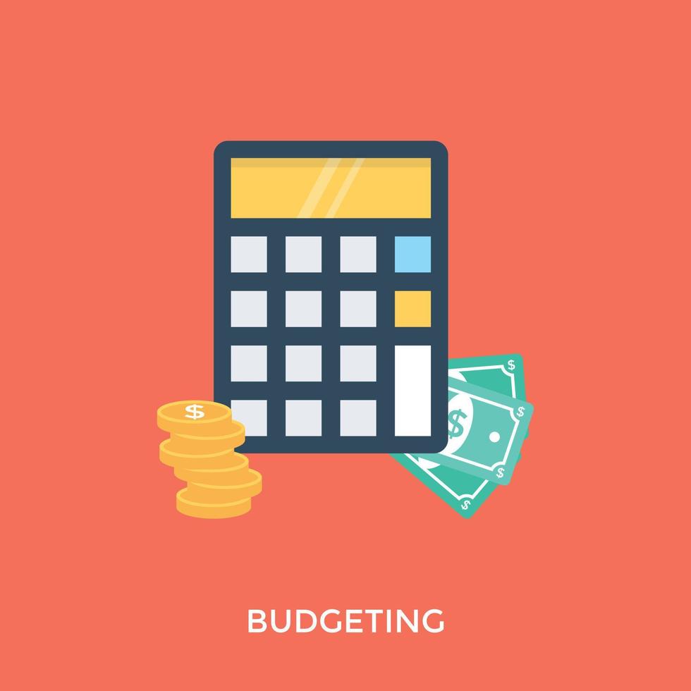 Trendy Calculator Concepts vector