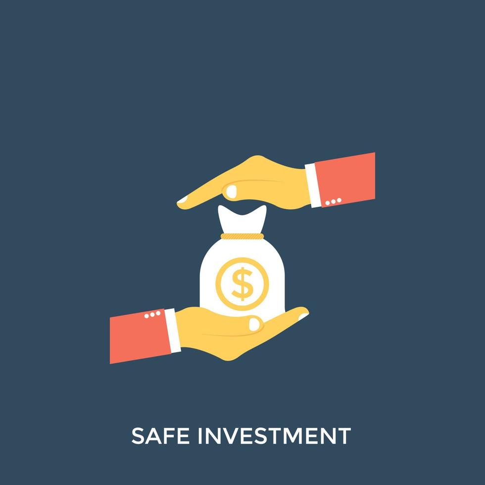 Save Investment Concepts vector