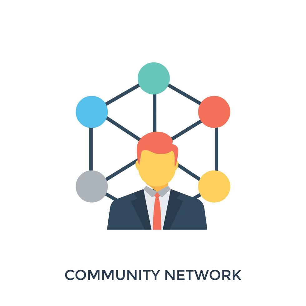 Community Network Concepts 5052229 Vector Art at Vecteezy