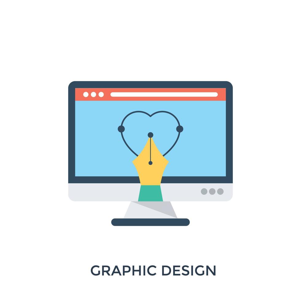 Graphic Design Concepts vector