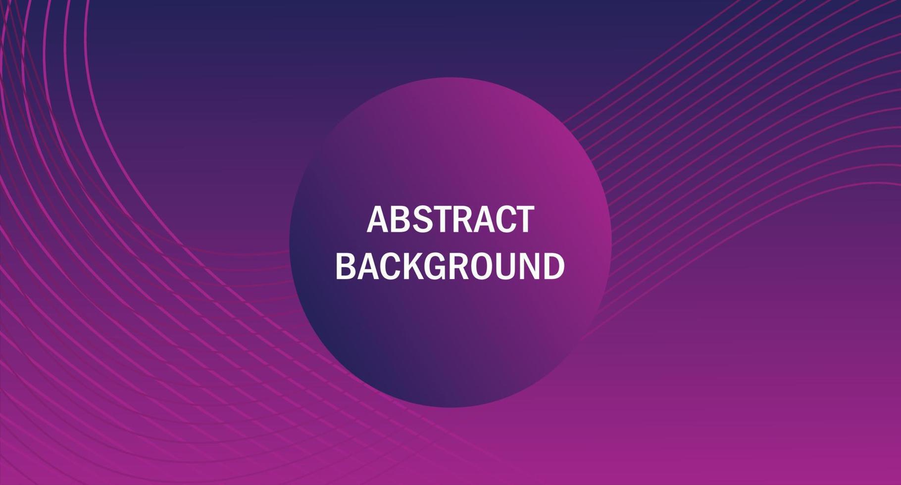 Abstract wave and flat purple background vector design