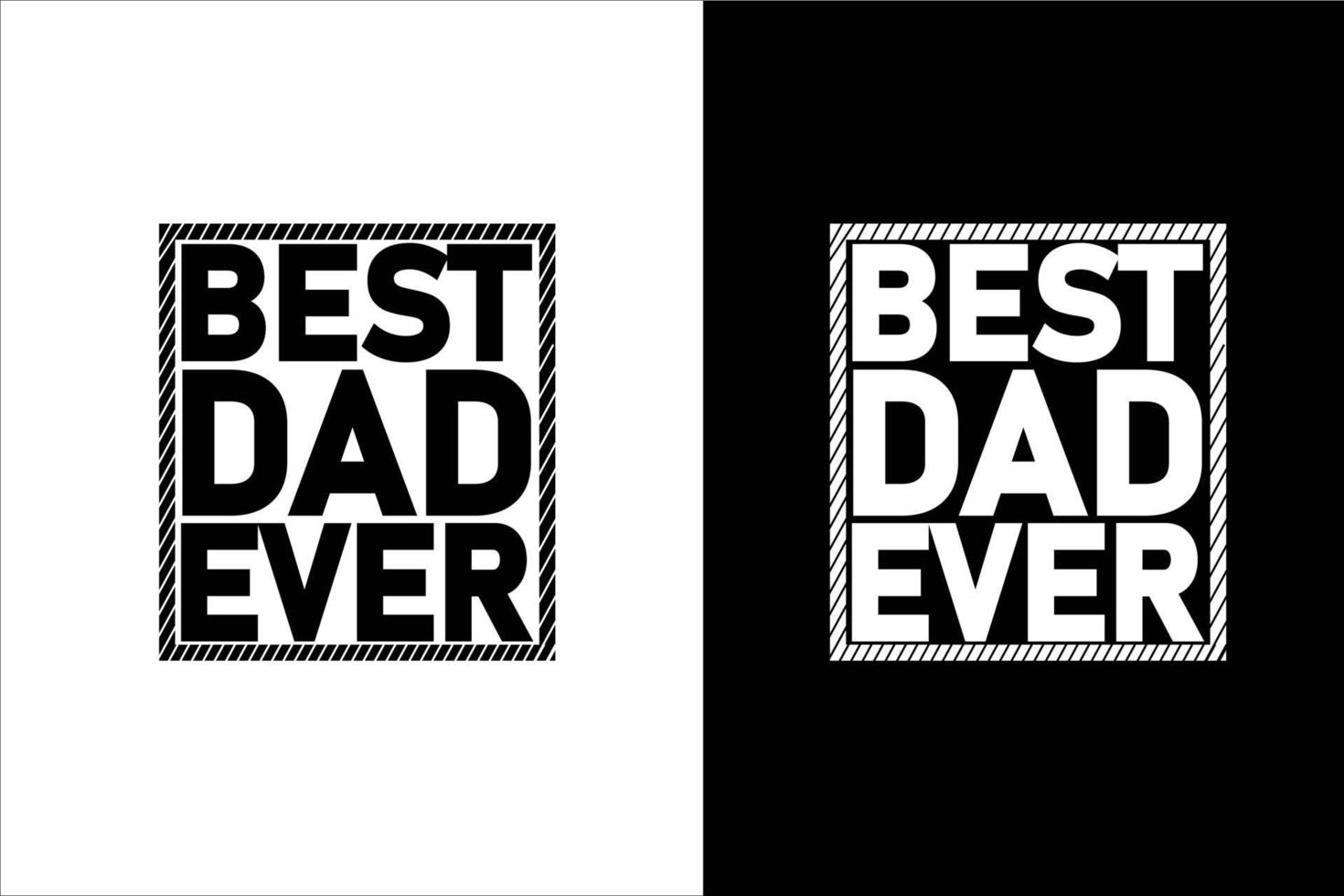 best dad ever free tshirt design vector