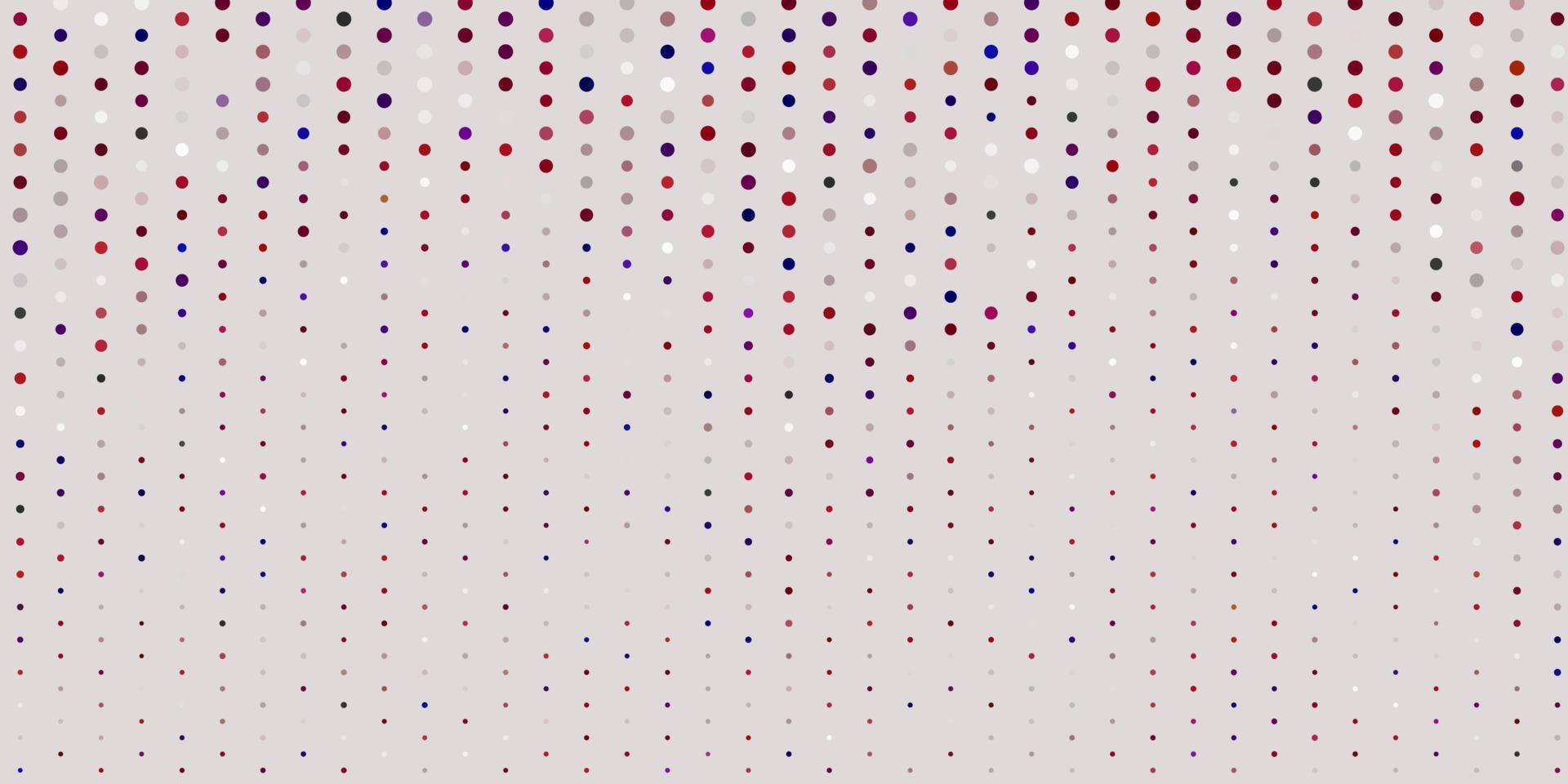 Light pink vector backdrop with dots.