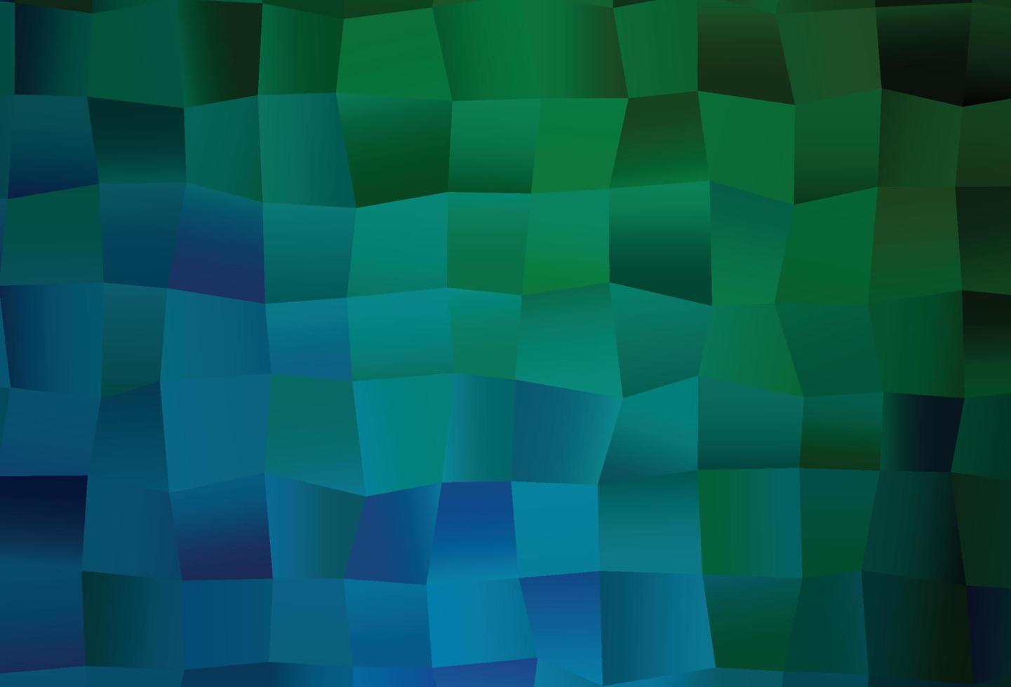 Dark Blue, Green vector background with rectangles.