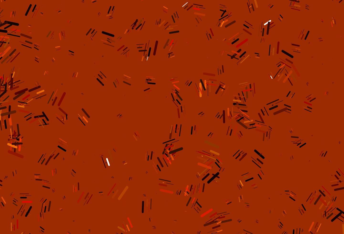 Light Yellow, Orange vector template with repeated sticks.
