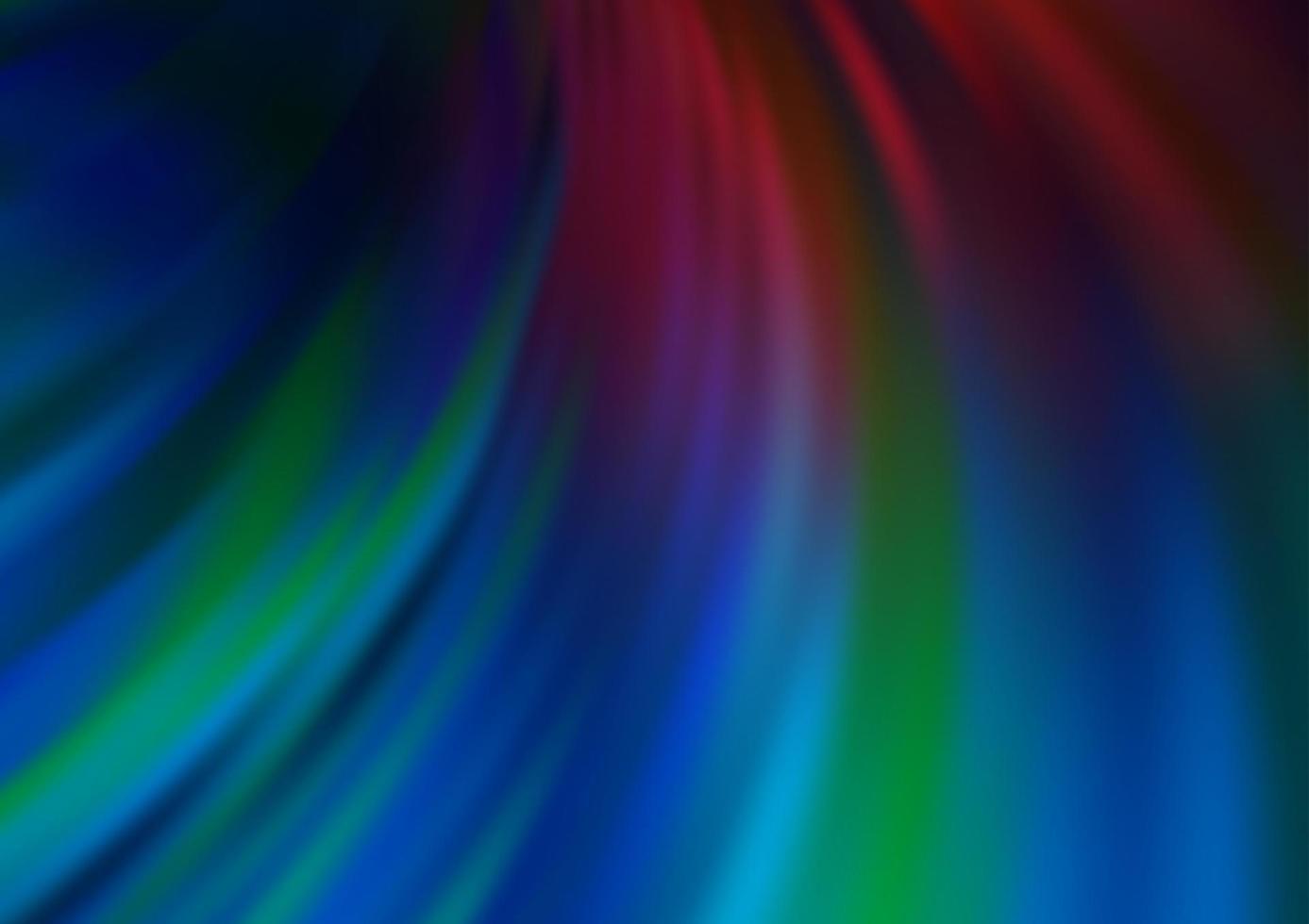 Dark Blue, Red vector template with bent lines.