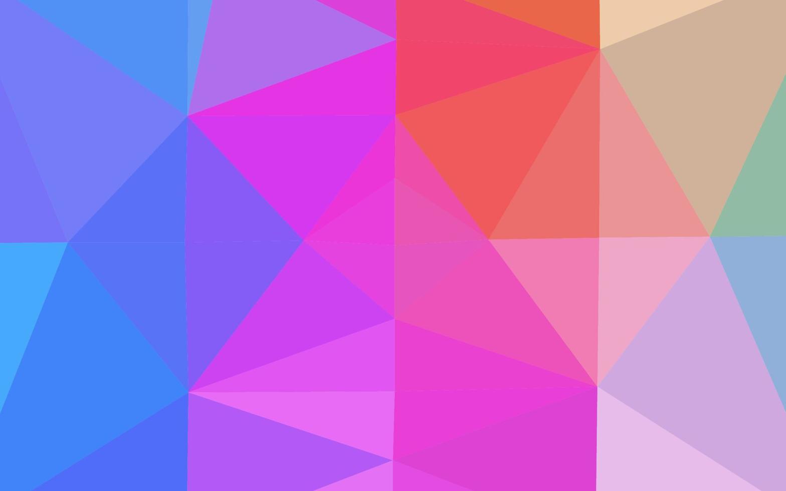 Light Multicolor, Rainbow vector low poly layout.