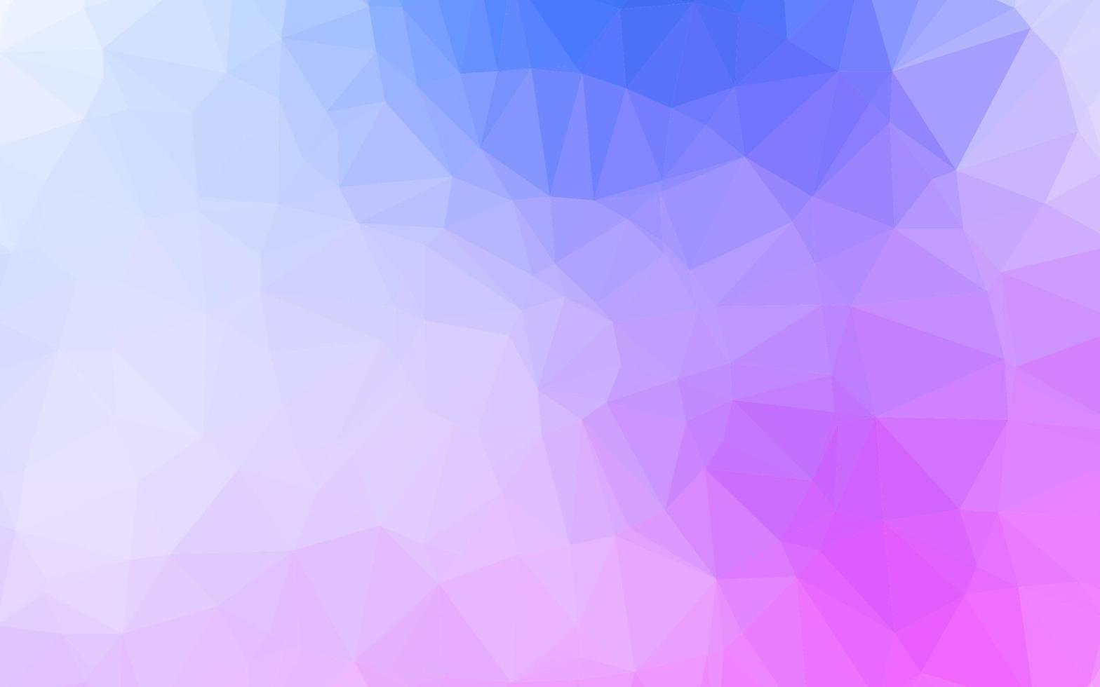 Light Pink, Blue vector low poly texture.