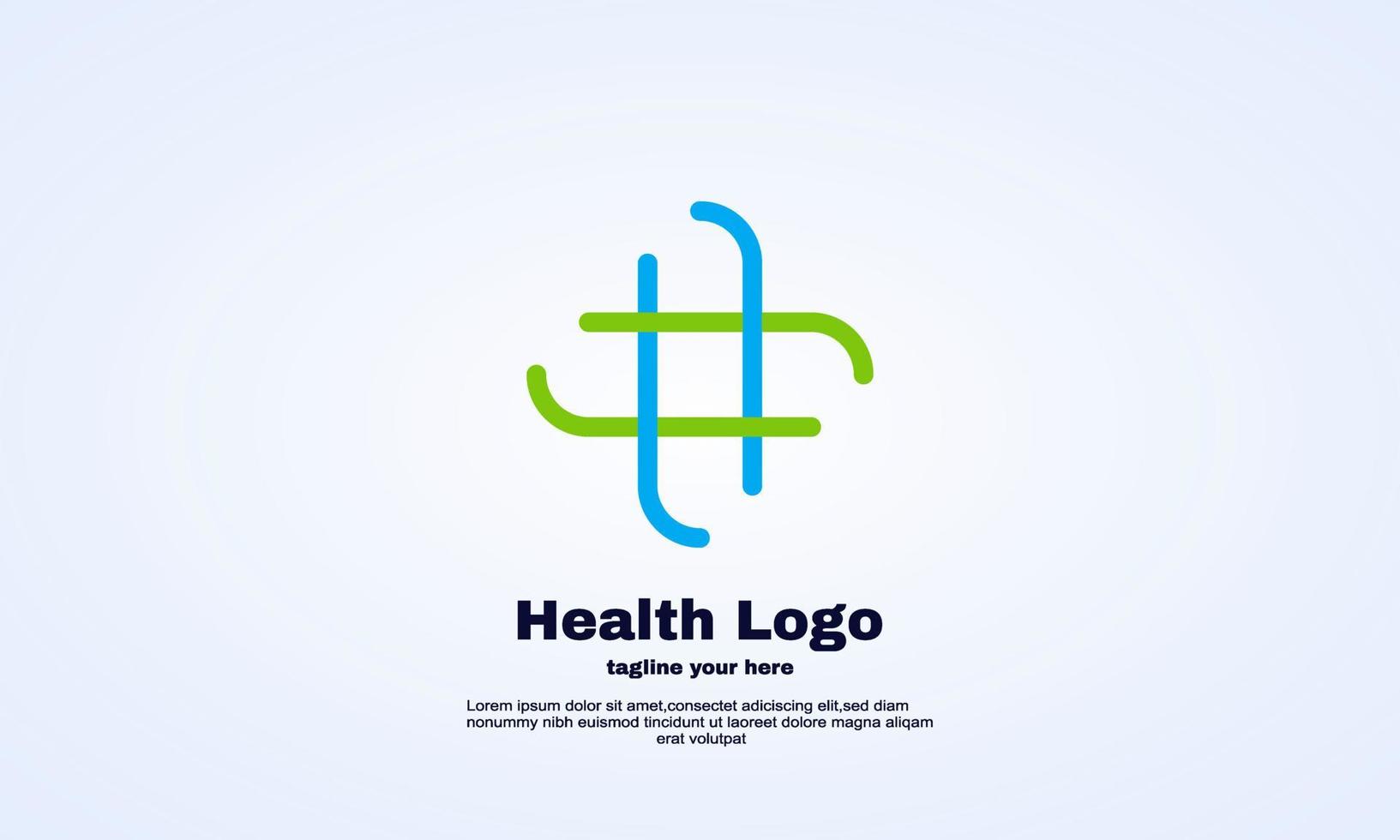 vector colorido diseño de logotipo de la comunidad de salud