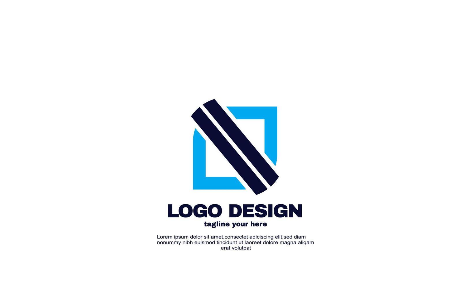 stock abstract simple networking logo corporate company business and branding design vector
