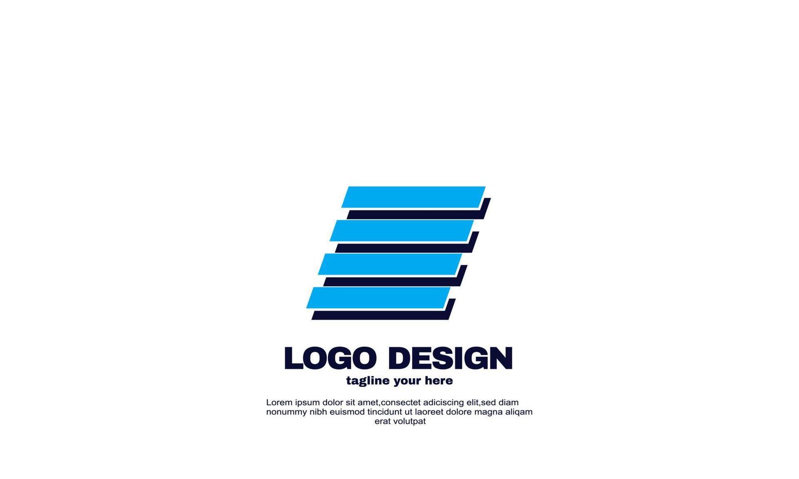 awesome Modern networking logo corporate company business and branding design vector