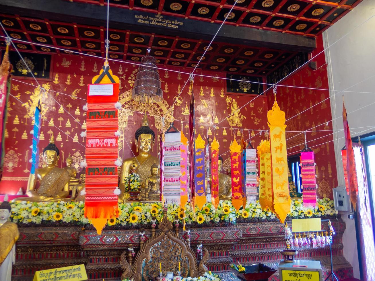 CHIANG MAI THAILAND11 JANUARY 2020Wat Duan Dee templeNo evidence of when it was built. But assumed that Duang Di Temple was built by a masters of Chiang Mai after Phraya Mangrai built Chiang Mai. photo