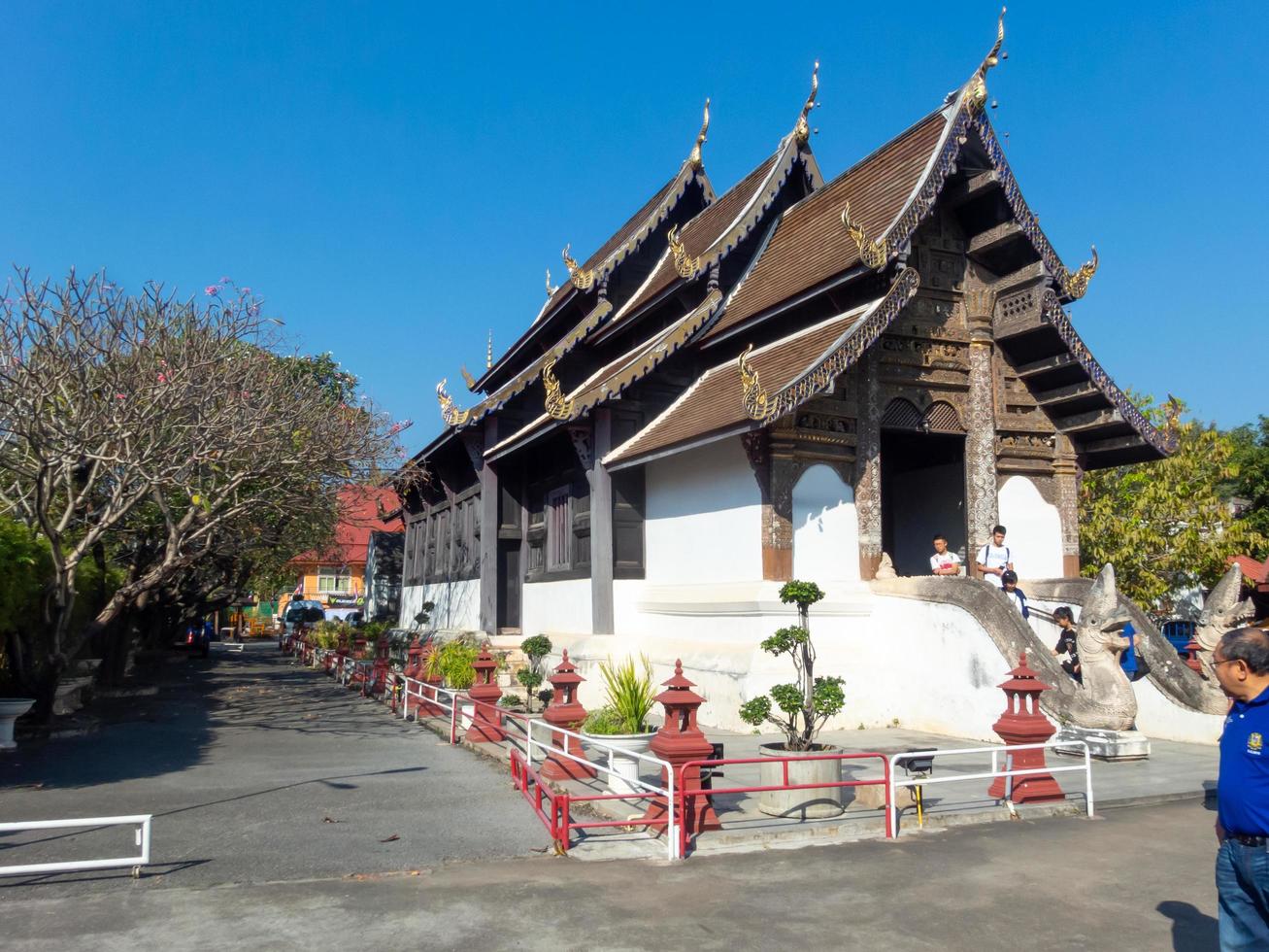 CHIANG MAI THAILAND11 JANUARY 2020Prasat TempleChiang Mai According to evidence the inscription of Wat Tapotharam inscribed that Wat Prasat existed since the time of the Lanna Kingdom in 2035 B.E. photo