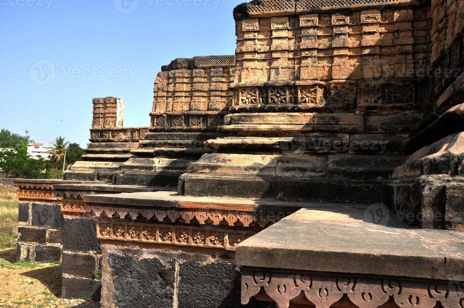 Ancient Indian Architecture. antique ancient archeology of asia india. photo