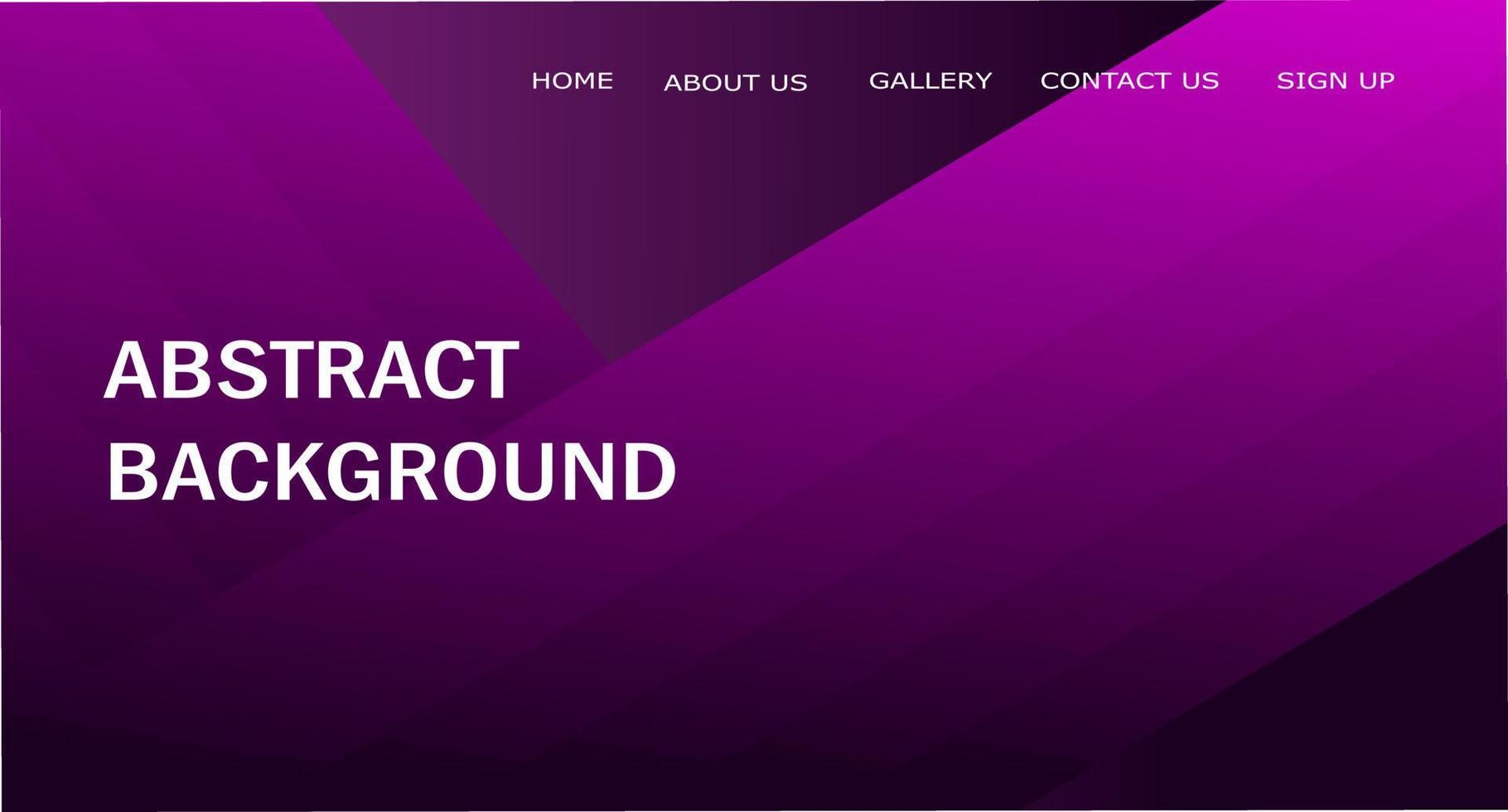 Abstract wave and flat purple background vector design