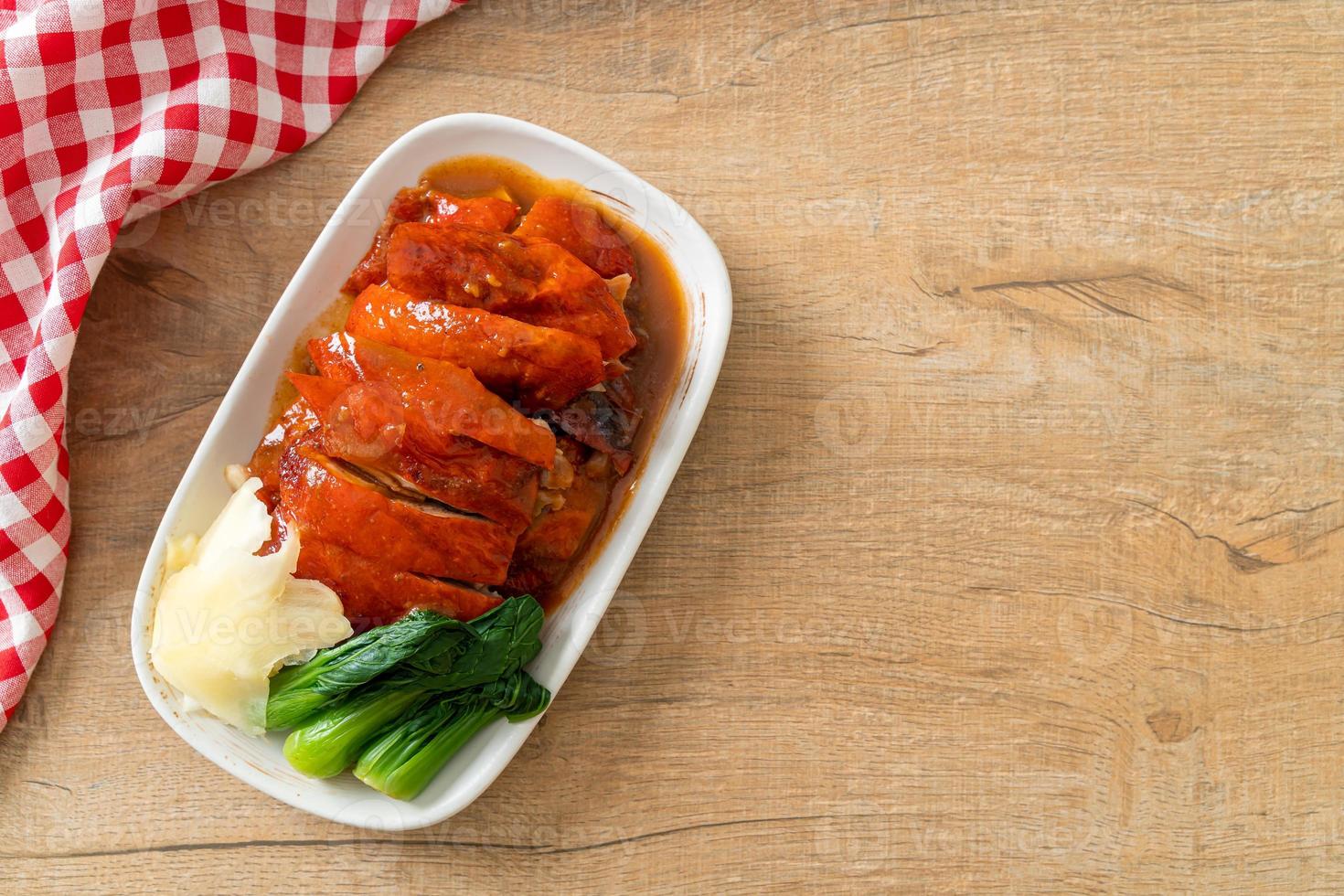 Peking duck or Roasted duck in Chinese style photo