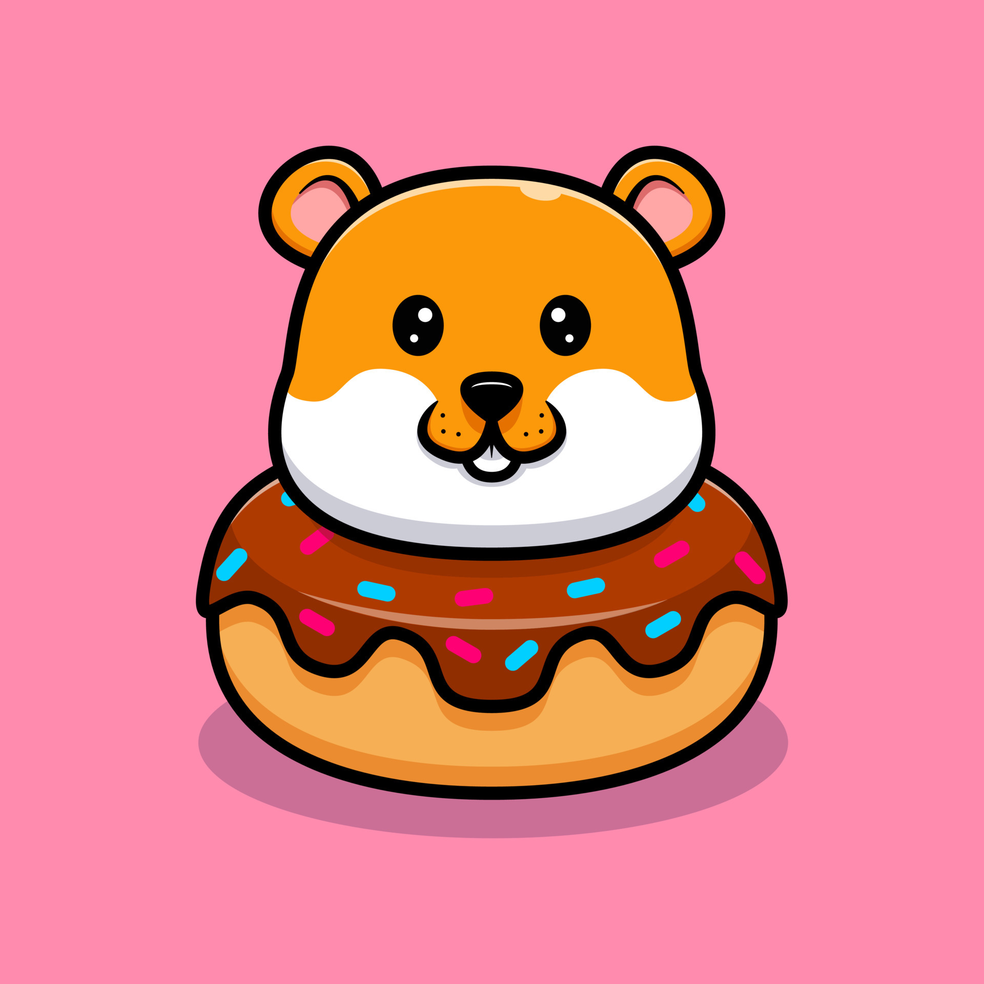 cute hamster inside donaut cartoon illustration 5055574 Vector Art at Vecteezy cute hamster inside donaut cartoon illustration 5055574 Vector Art at Vecteezy