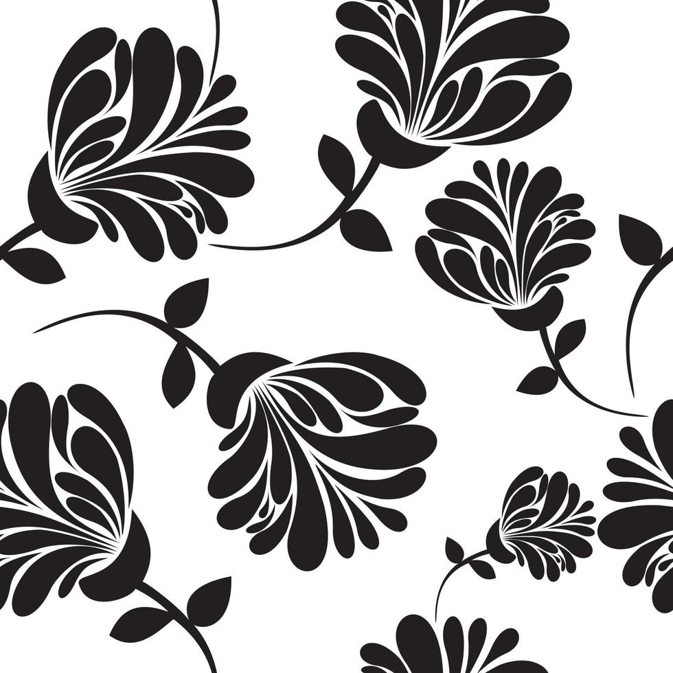 Modern cryshanthemum seamless pattern for your design.cryshanthemum illustration.print on paper or textile.for wallpaper and background vector