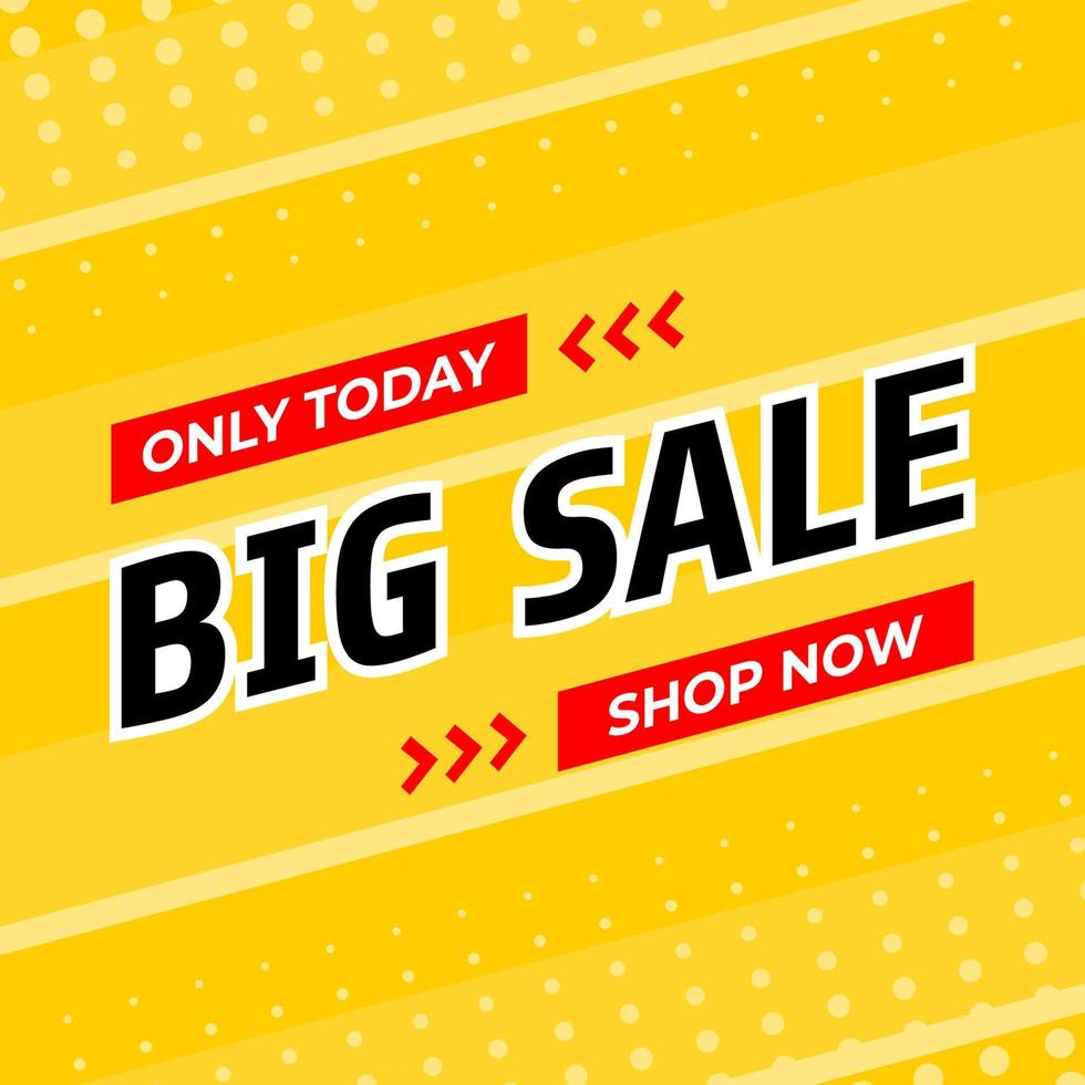 limited time big sale shop now vector