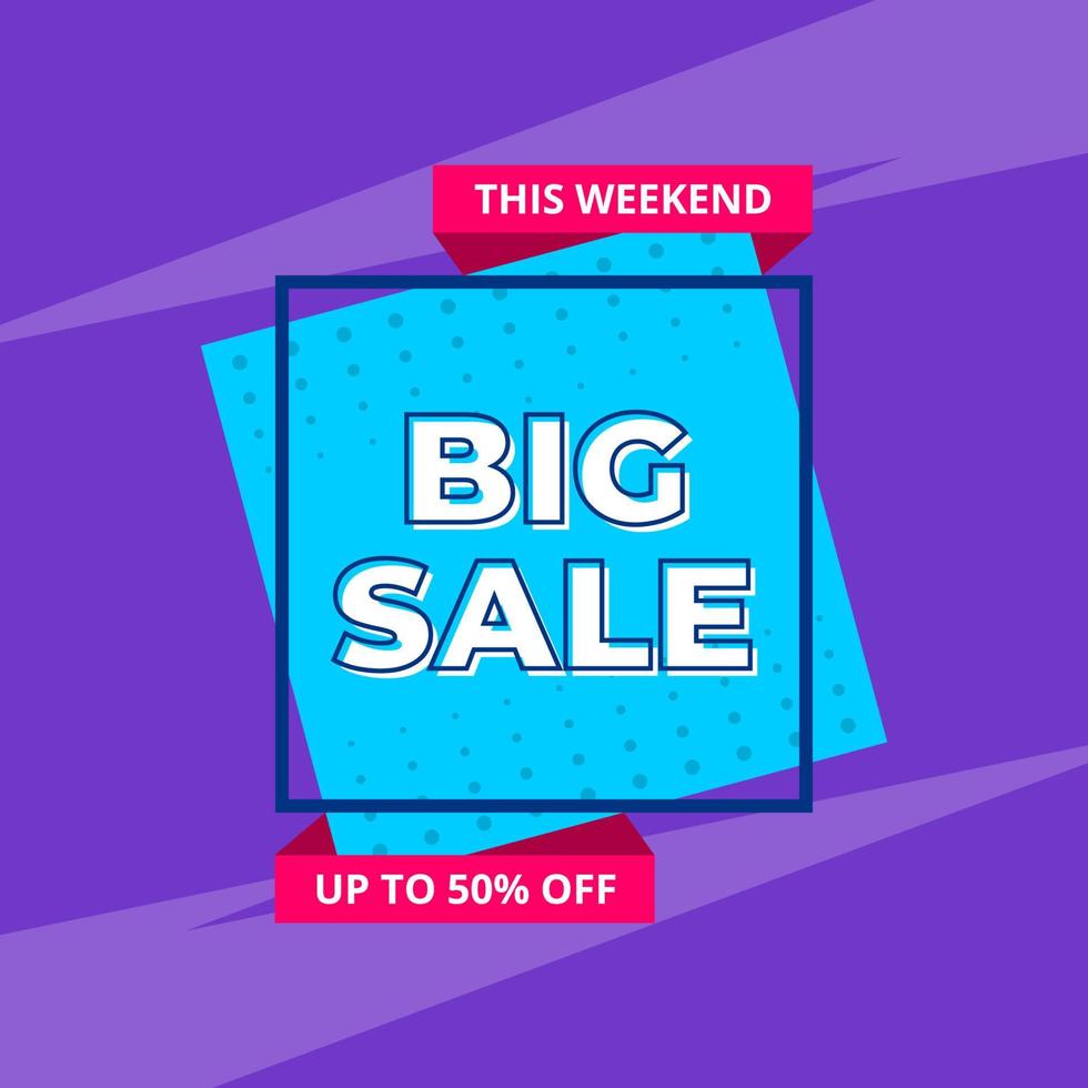 big sale sale discount minimal design vector