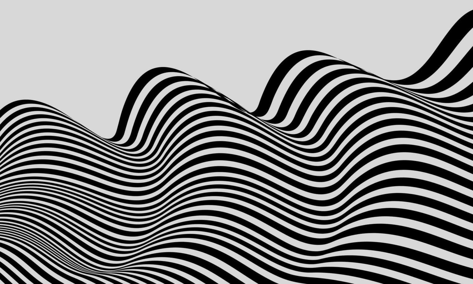 stock abstract creative landscape background terrain black white pattern vector