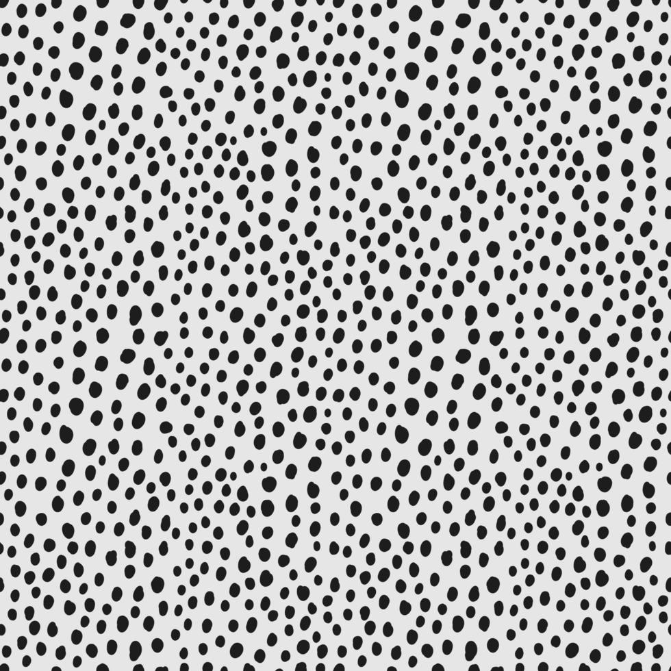 Abstract Hand-Drawn Small Polka Dot Seamless Patterns vector