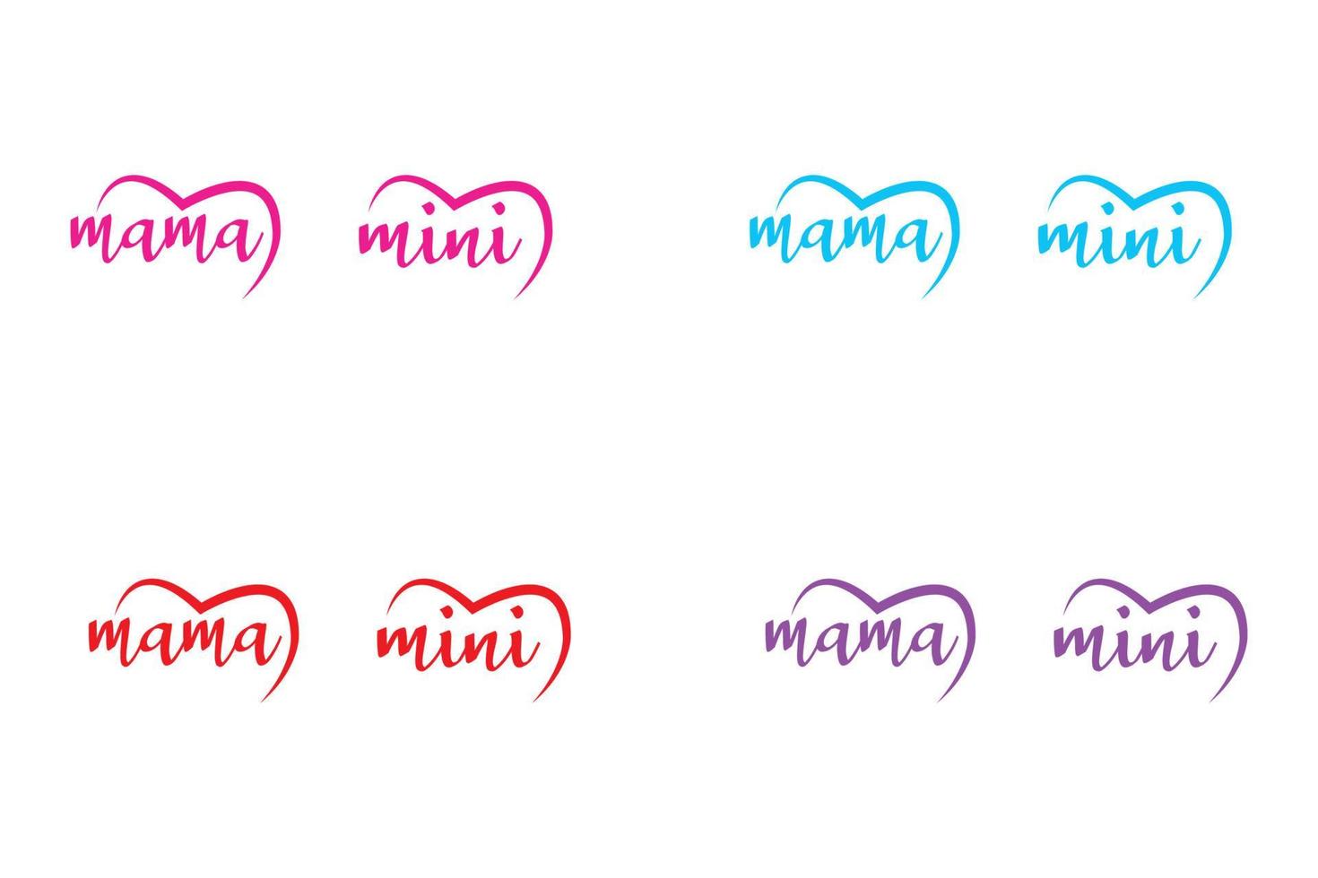 mama mini t shirt design  template vector