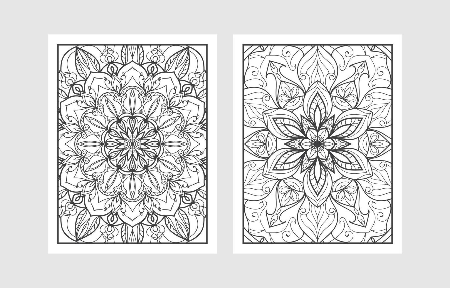 Adult Coloring page Vector flower for coloring. Floral print flower