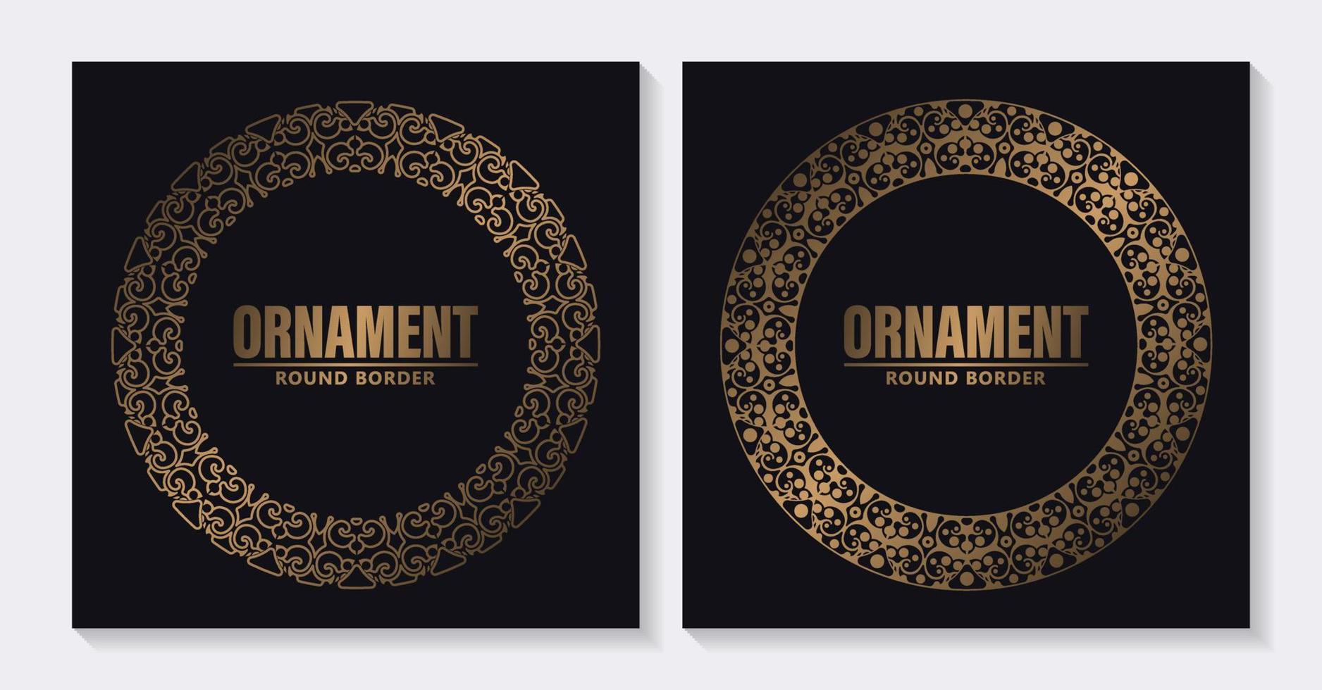 luxury ornament pattern circle design vector