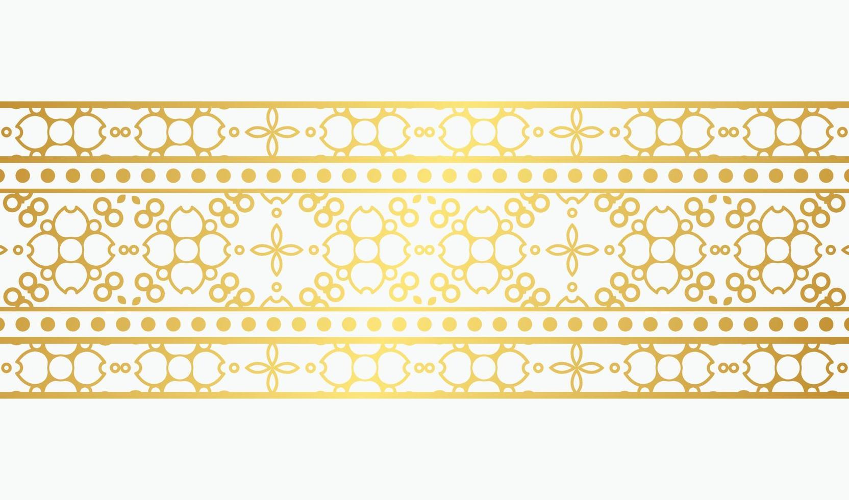 elegante diseño de borde ornamental blanco vector