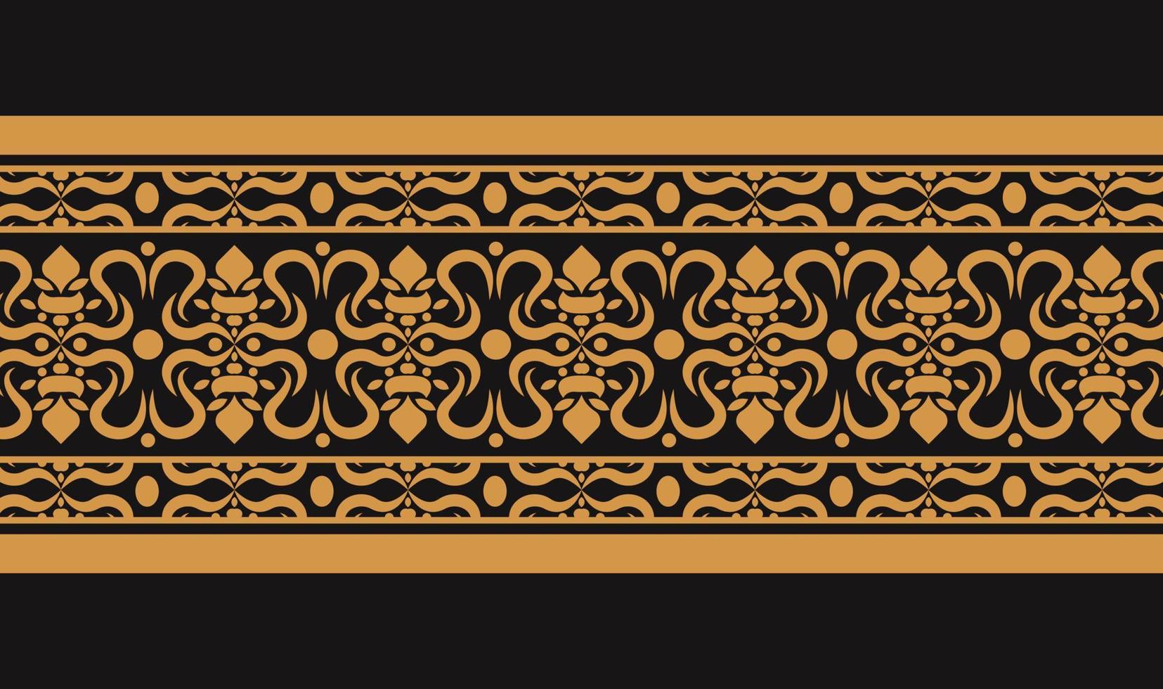 Elegant ornamental border template vector