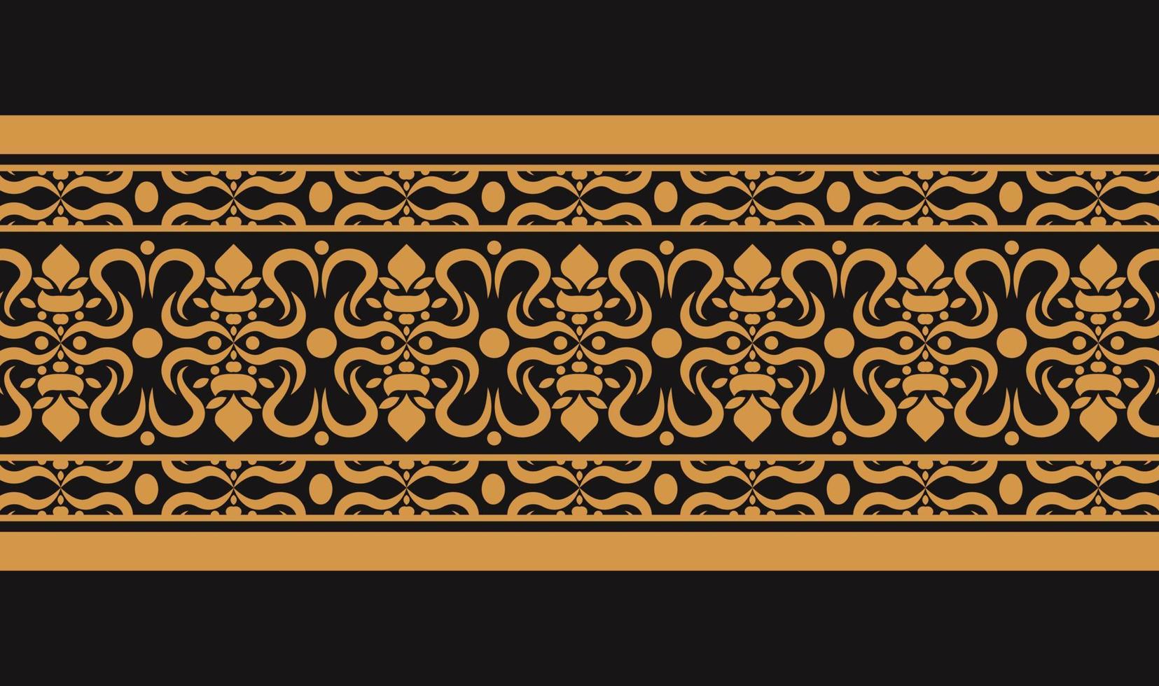 Elegant ornamental border template vector