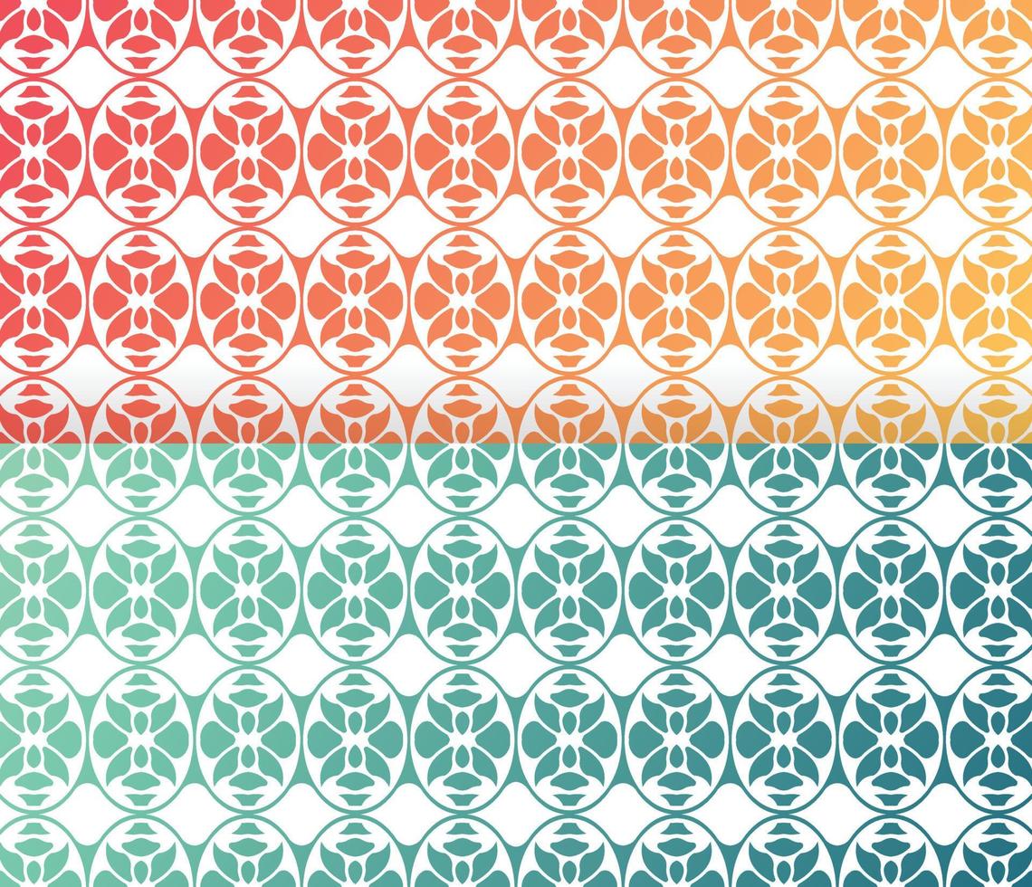 gradation ornament pattern design background vector