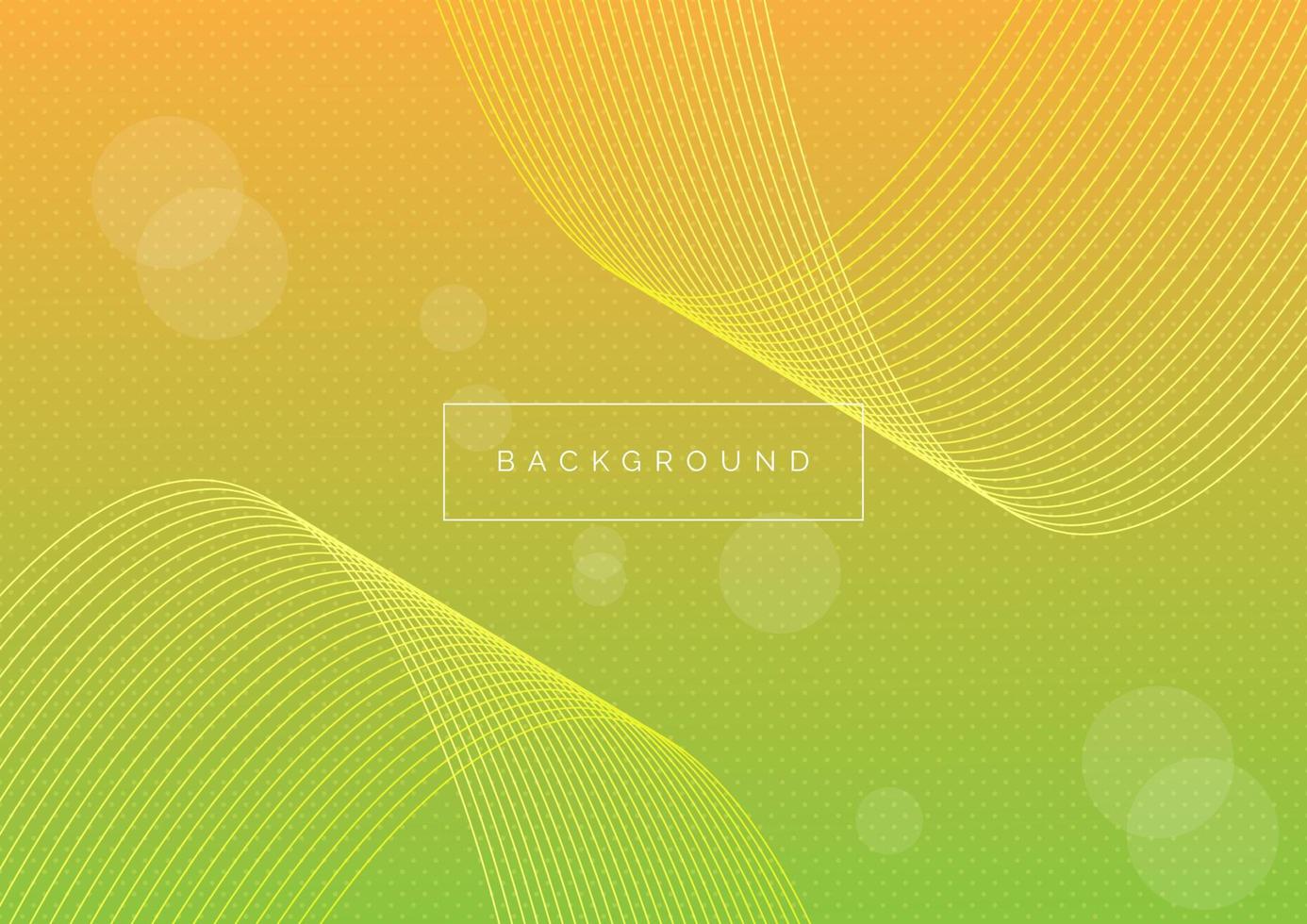 Abstract wavy line background with circle shape vector