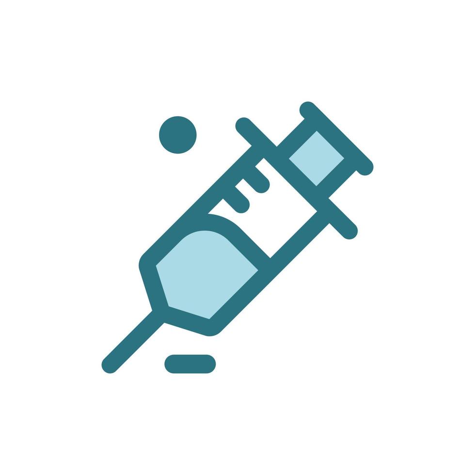 syringe injection icon vector