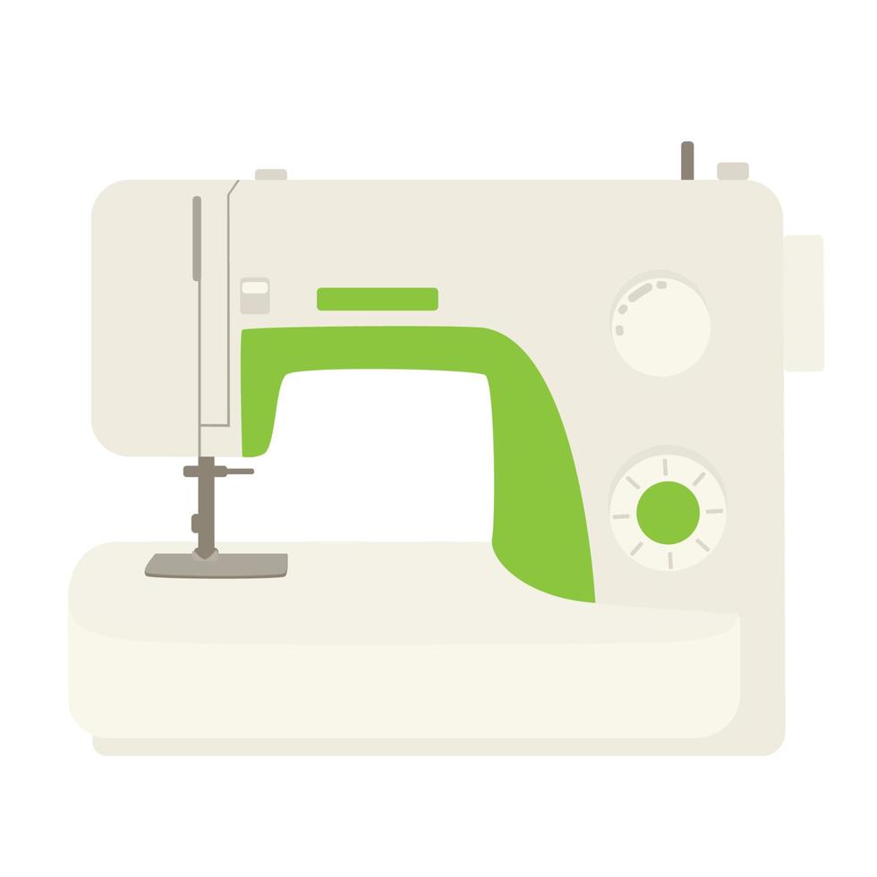 Modern Sewing Machine. vector