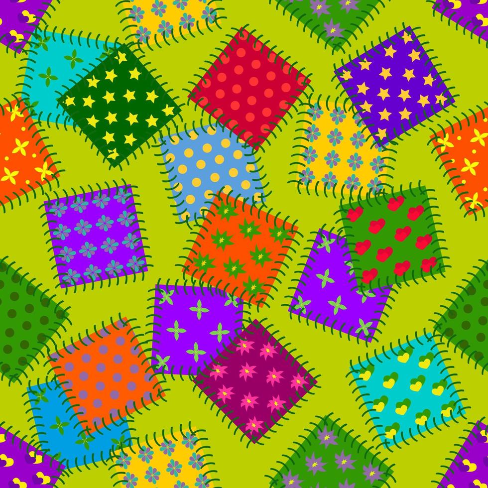 Colorful Patchwork Background. 5065380 Vector Art at Vecteezy