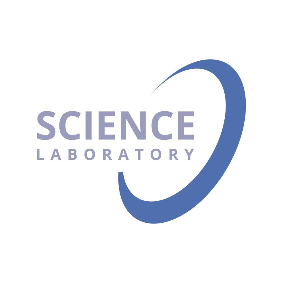 logotipo de laboratorio de ciencia, símbolo, vector