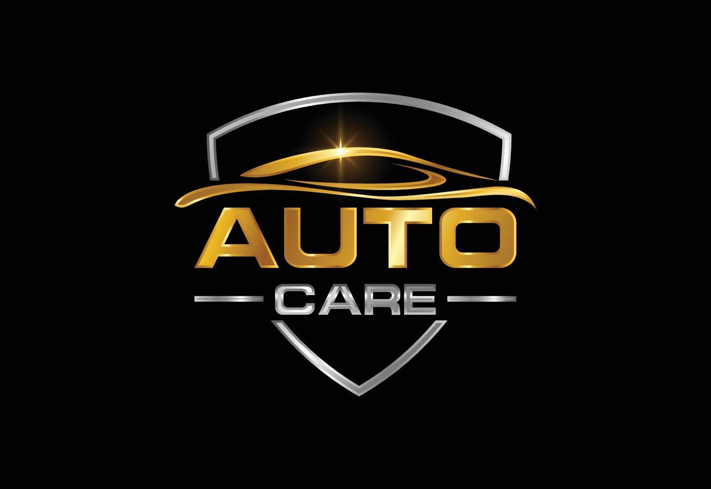 Abstract car logo sign symbol for automotive company vector