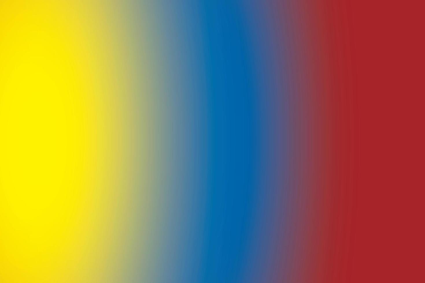 fondo degradado abstracto. colores primarios, azul, rojo y amarillo. ilustración vectorial. vector