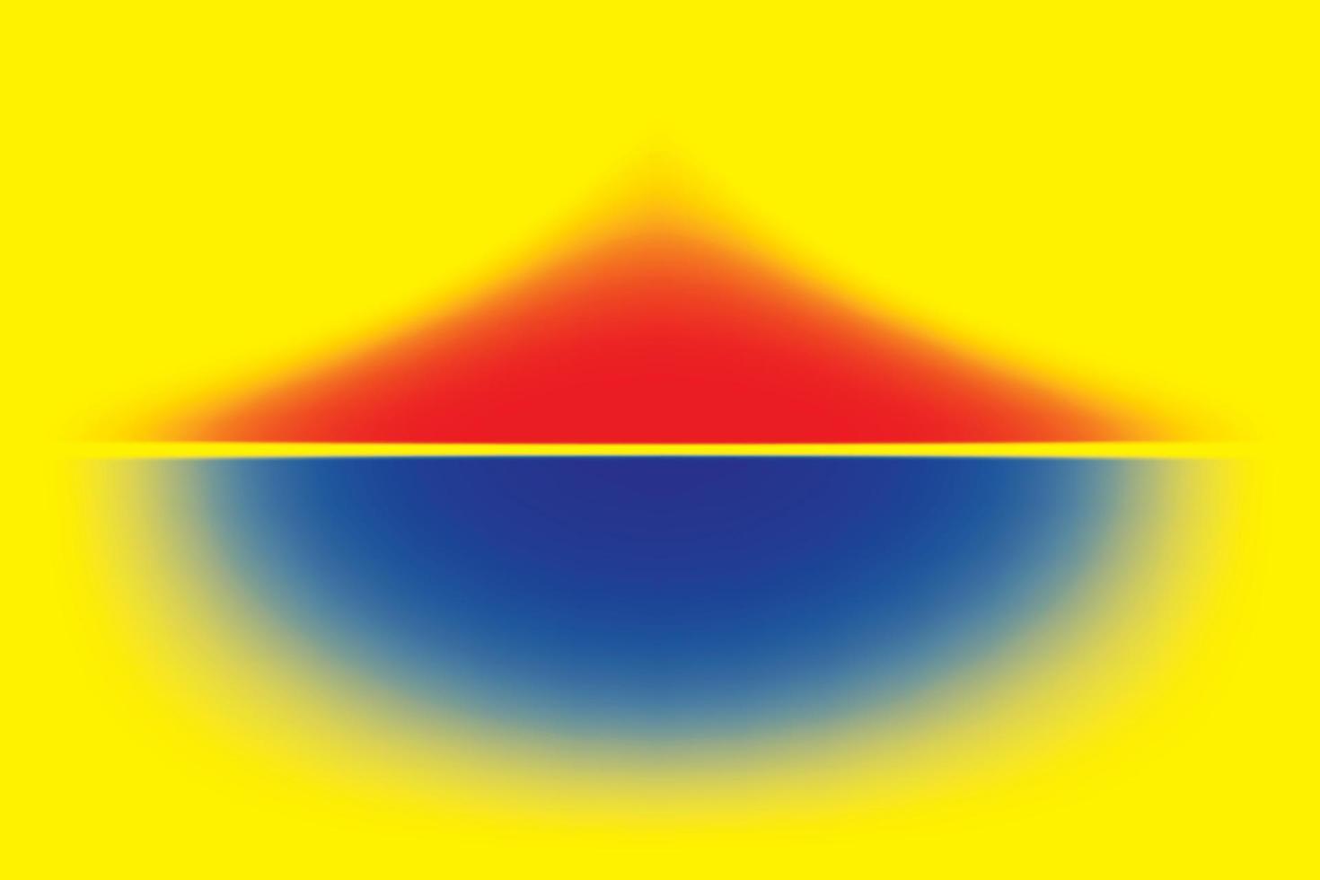 Abstract gradient background. Primary colors,  blue, red, and yellow. Vector illustration.