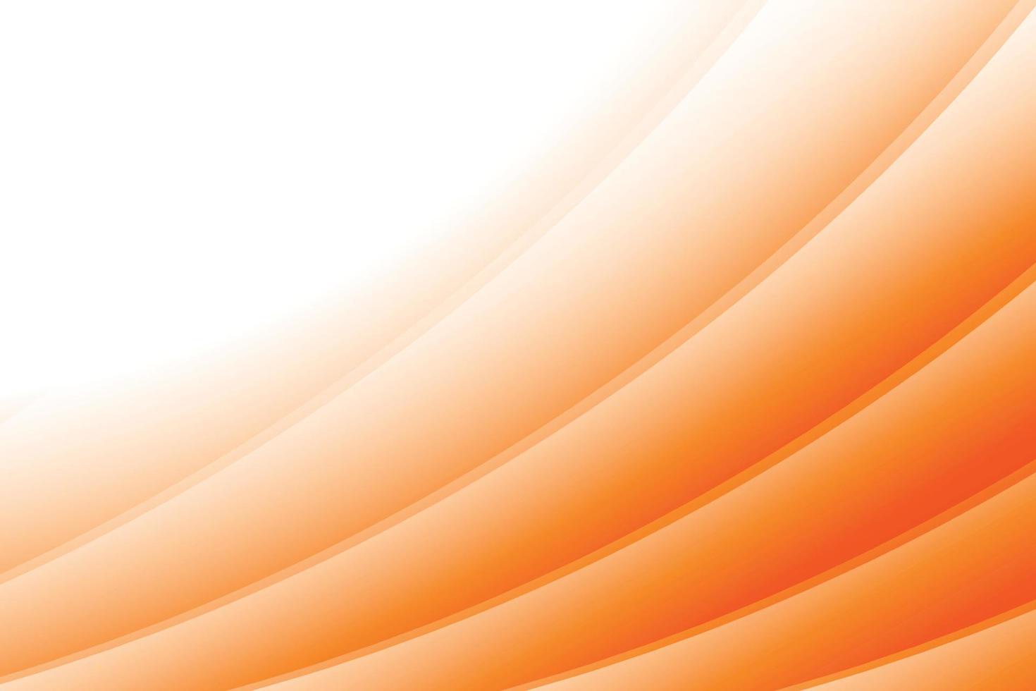 Abstract orange and white color background with geometric shape. Vector illustration.