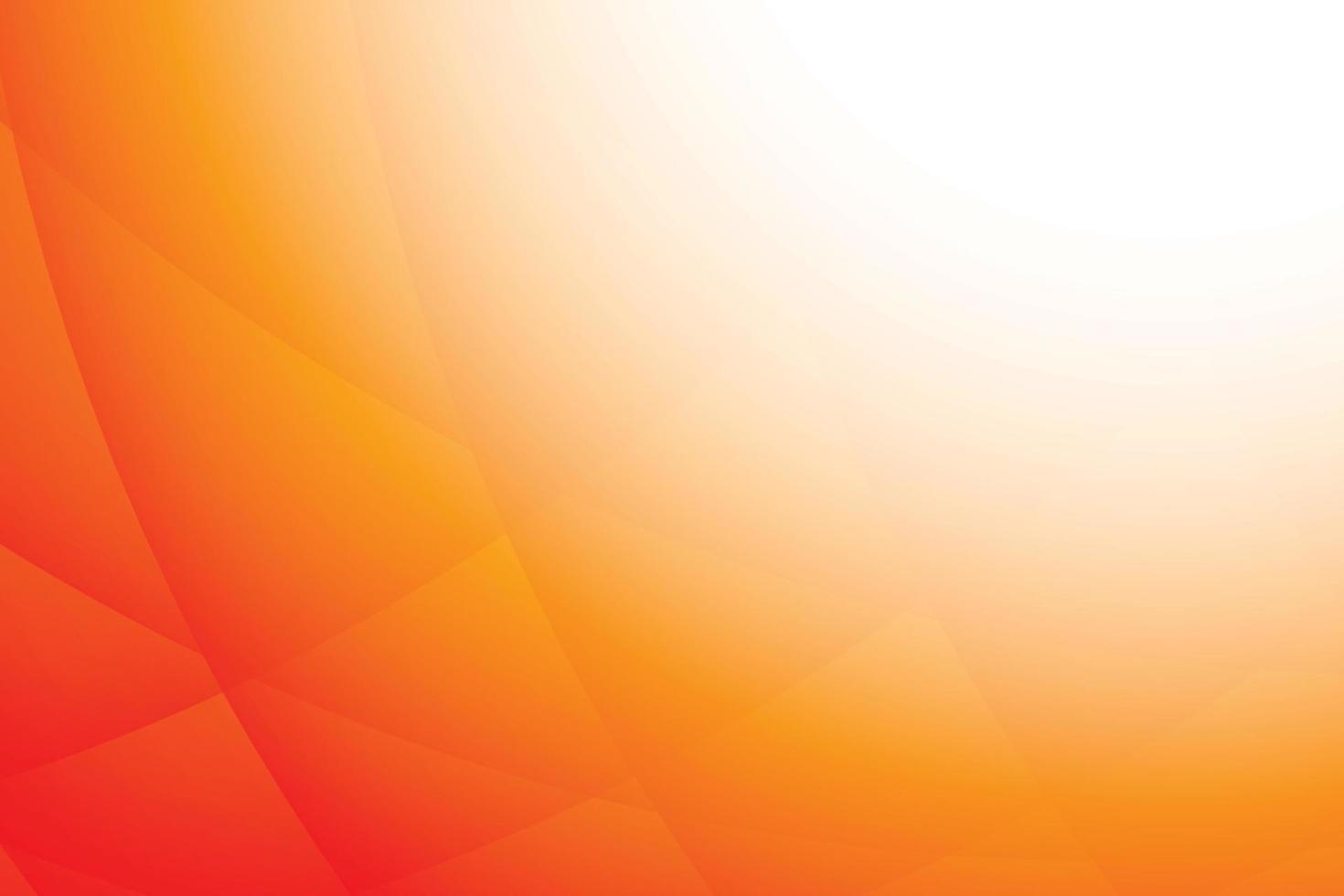 Fondo abstracto de color naranja y blanco con forma geométrica. ilustración vectorial. vector