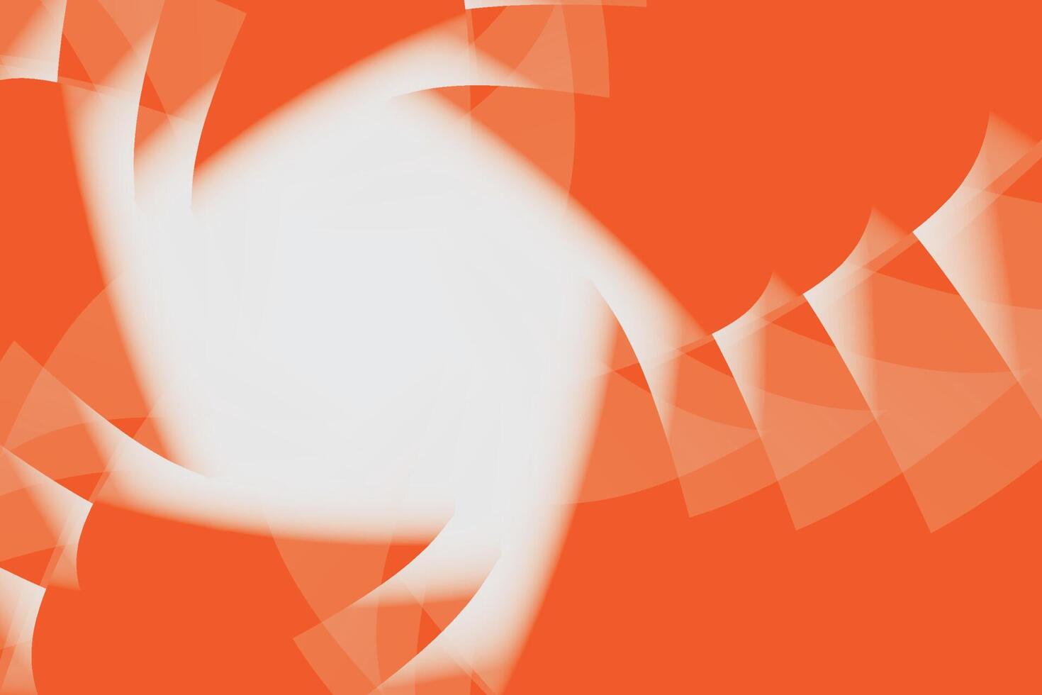Abstract orange and white color background with geometric shape. Vector illustration.