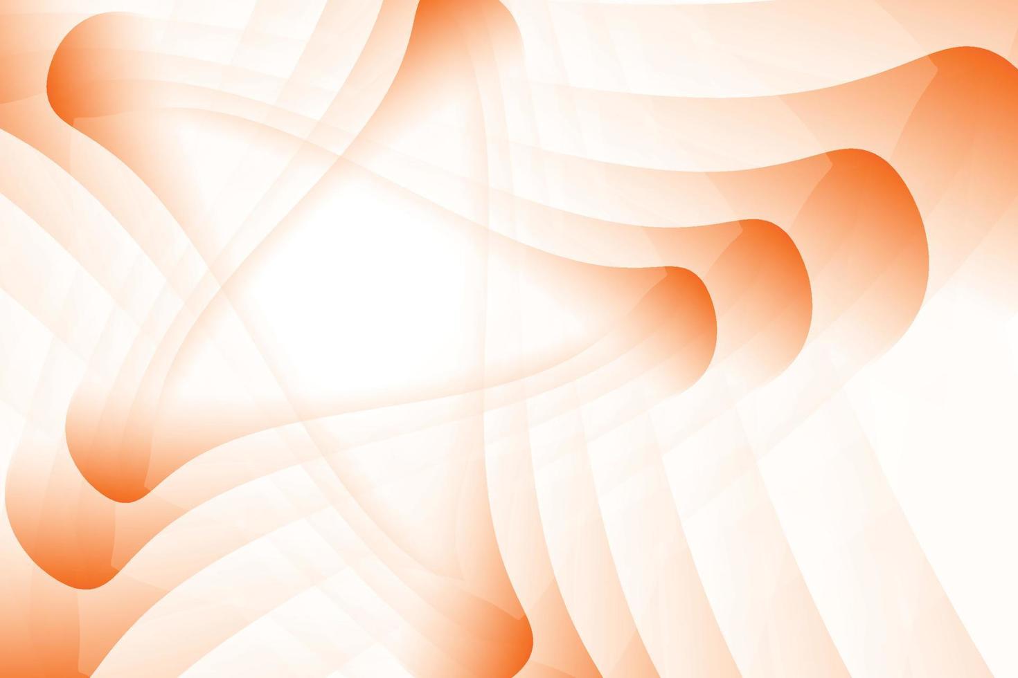 Fondo abstracto de color naranja y blanco con forma de estrella. ilustración vectorial. vector