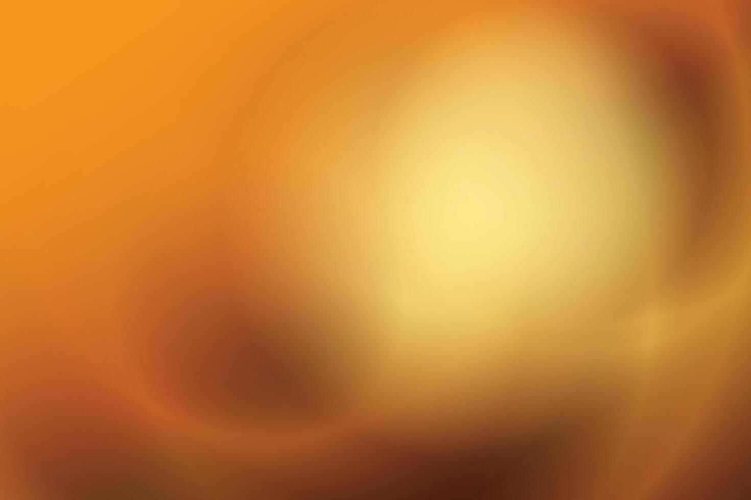 Gold abstract gradient background, spotlight pattern. Vector illustration.