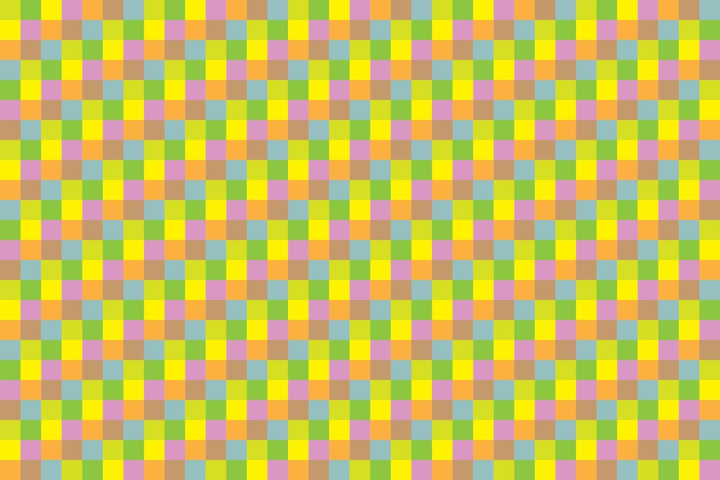 Fondo cuadrado colorido, bloque, patrón de mosaico. ilustración vectorial. vector