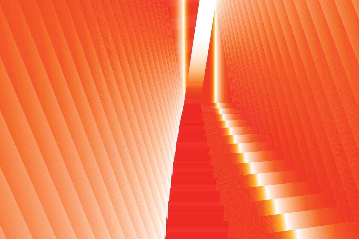 Abstract orange and white color background with geometric shape. Vector illustration.