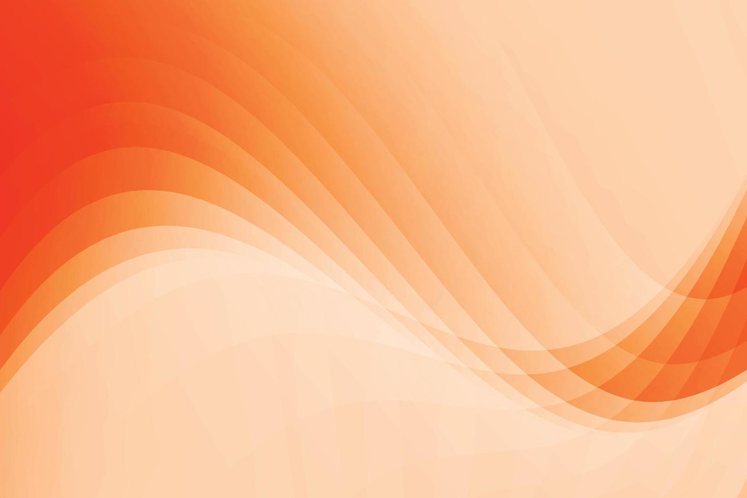 Abstract orange and white color background with geometric shape. Vector illustration.